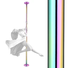 9FT Stripper Pole 45MM Dancing Pole Kit Spinning Static for Party Club Fitness