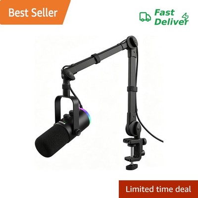 MARVO Gaming Microphone Set with Boom Arm