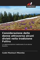 Cadet Mashauri Mbomba | Considerazione Delle Donne Attraverso Alcuni Divieti...