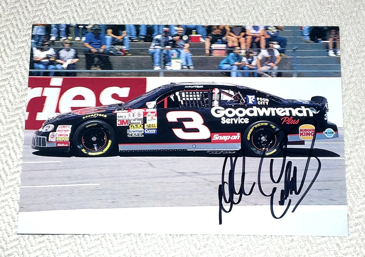Dale Earnhardt NASCAR Original Autographed Photos for sale | eBay