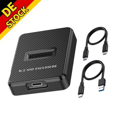 M.2 zu USB Dock Station Base NVMe zu USB C Leser Adapter für M Key B+M Key SSD