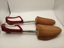 Vintage Florsheim Adjustable Men's Cedar Shoe Travel Trees By Rochester