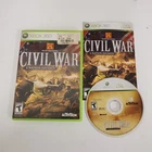 History Channel Civil War: A Nation Divided • Xbox 360 • CIB •