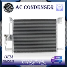 1x AC Condenser w/ Bracket for Jeep Grand Cherokee 1993-98 Grand Wagoneer 1993