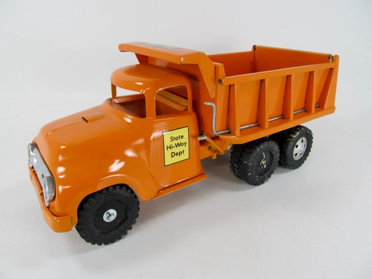 Tonka Pressed Steel Vintage Manufacture Diecast Dump Trucks for