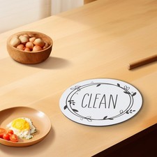 Magnet Sticker Fridge Sticker Indicator Magnet Sticker Clean Dirty Sign