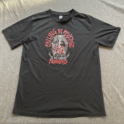 Falling in Reverse Revamped T-shirt  Rock Music Shirt XXL  Women and Men