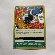 Gum-Gum Elephant Gun OP13-038 One Piece TCG Carrying On His Will English NM