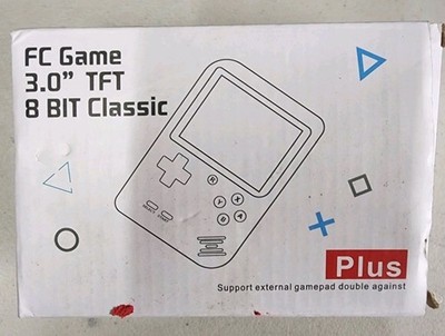 FC Game 3.0'' TFT 8-Bit Classic Handheld Console Red + Gamepad