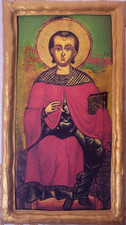 San Pantaleón Panteleimon ΑΓΙΟΣ ΠΑΝΤΕΛΕΙΜΩΝ Icono ortodoxo oriental bizantino