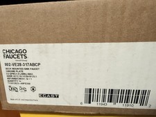 CHICAGO FAUCETS 802-V317ABCP 4" CC LAVATORY