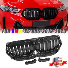 Front Radiator Grille Active Air Shutter Cover For BMW X6 G06 2020 20212022 US