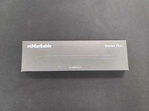 New Sealed - reMarkable Marker Plus For Remarkable 2, plus 9 Spare Tips, RM212