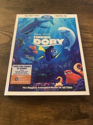 Finding Dory (Blu-ray, 2016) w/ Slipcover