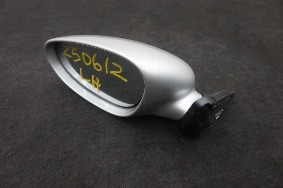 Front Left Door Mirror Silver OEM 99673161900 Porsche 911 Turbo 996 99-05 *Note - Image 2 of 4
