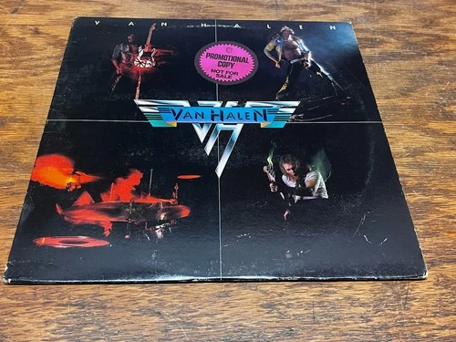 Van Halen 1978 Self Titled Debut LP PROMO MEDIA GUIDE BSK 3075 PHOTOS EX