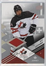 2024 Upper Deck Team Canada Juniors Jersey Jett Luchanko #37 Rookie RC