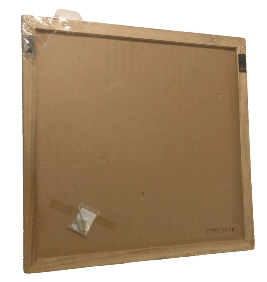 Divoga Geometric Design Magnetic Fine Grain Cork Bulletin Board 17" x 17" New - Image 3 of 3