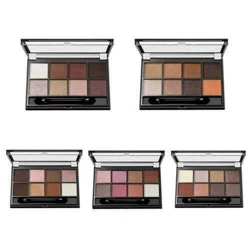 Blaue Lidschatten mit mattem Effekt