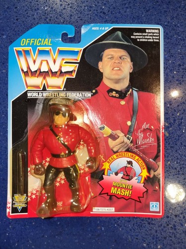 WWF Hasbro The Mountie MOC Series 5...