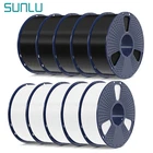 10KG SUNLU PLA PETG PLA+ ABS 3D Printer Filament 1.75mm Neat Spool No-Tangle