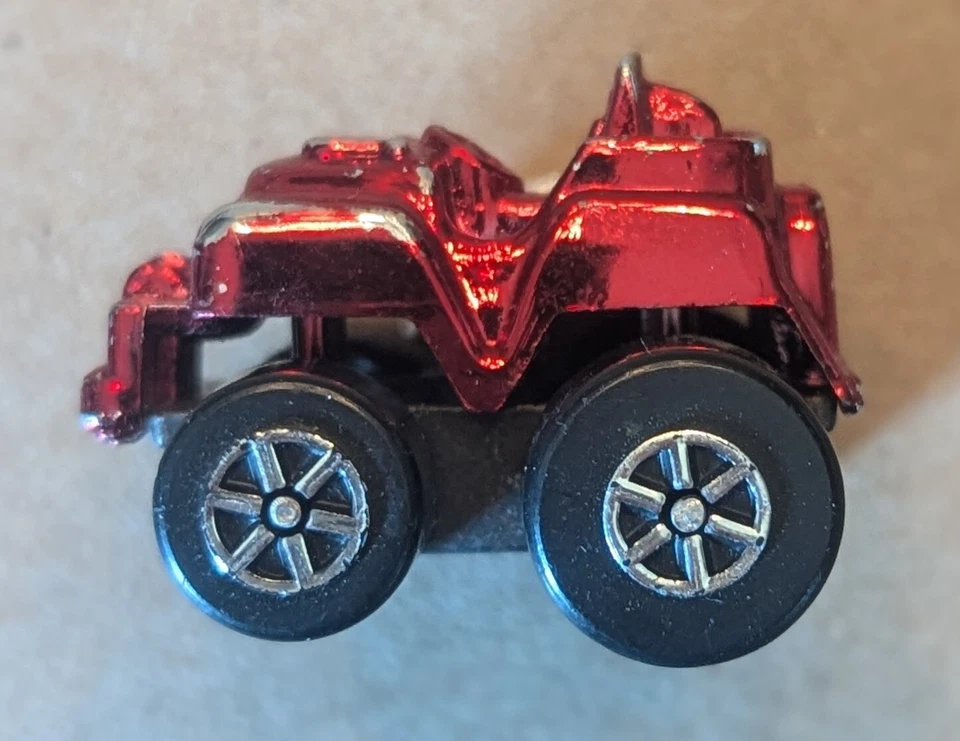 Galoob Micro Machines Chrome Big Wheels Lot 4 Monster Cars Vehicles - Image 2 of 4