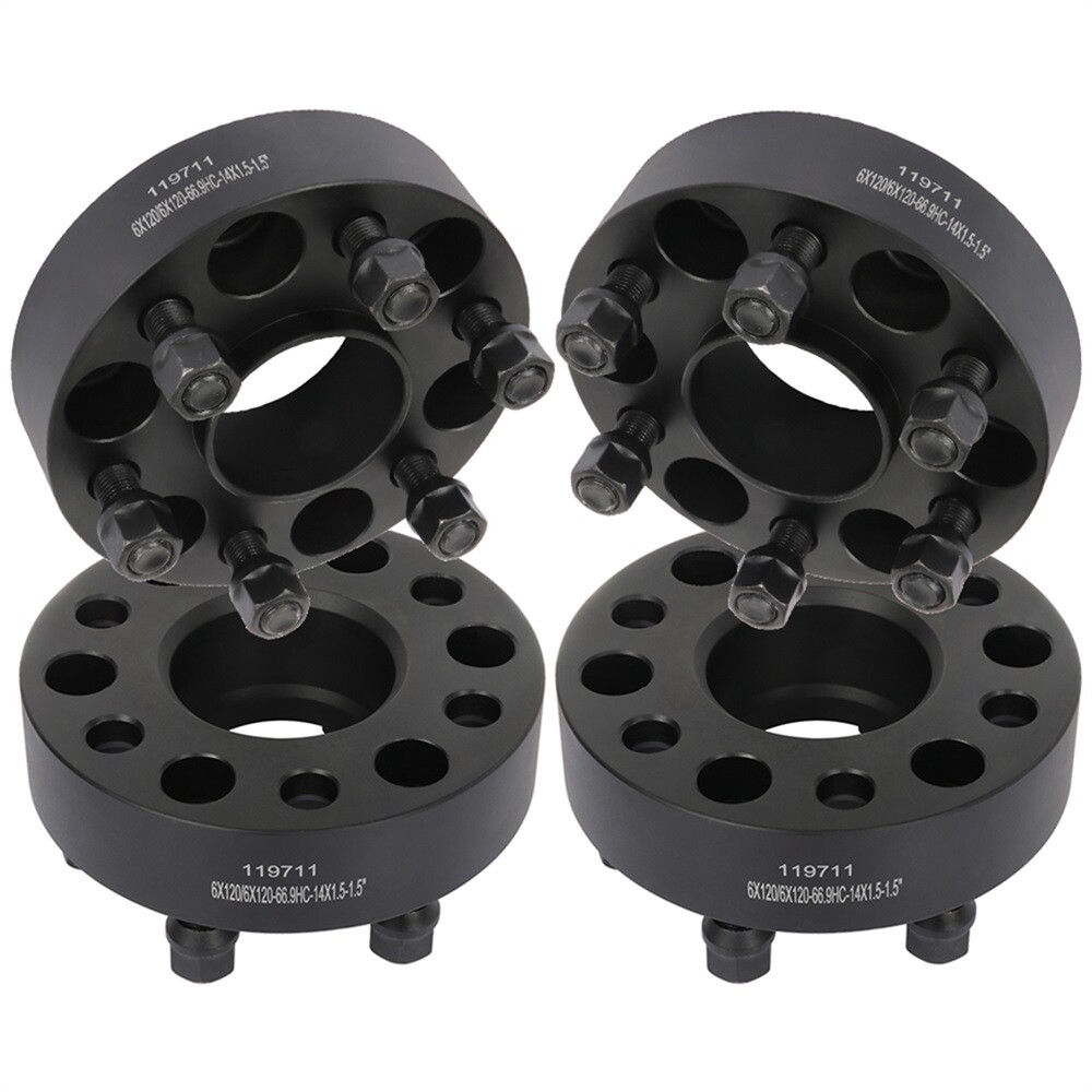 4x Hub Centric Wheel Spacers 6x120 For Chevy Colorado GMC Canyon 2015-2022 1.5"