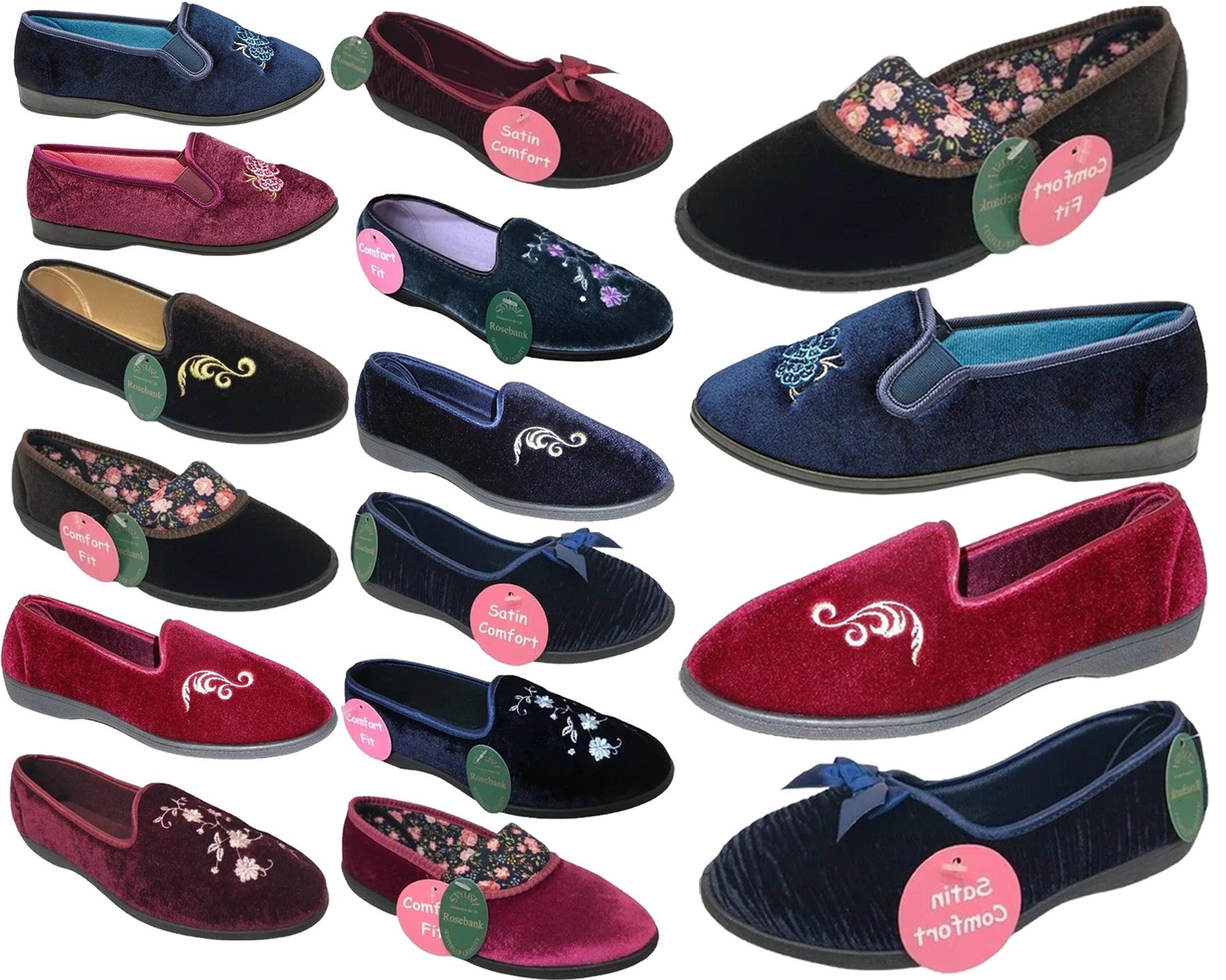 SAOLA Mocassino donna donna suola rigida per interni esterni scarpe comfort nuove