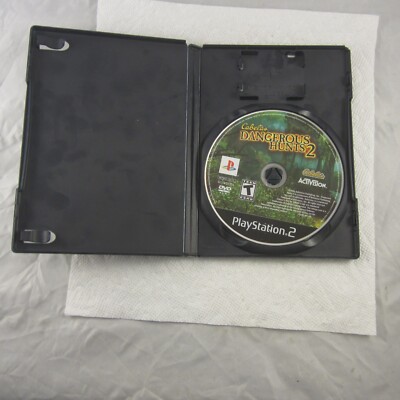 Cabela's Dangerous Hunts 2 Sony Playstation 2 PS2 2005.