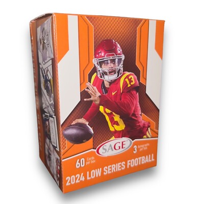 2024 SAGE FOOTBALL LOW SERIES BLACK/BASE - PICK A CARD - ROOKIES