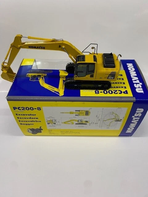 1:50 NZG 632 KOMATSU PC 200-8 GALEO EXCAVATOR - Immagine 4 di 4