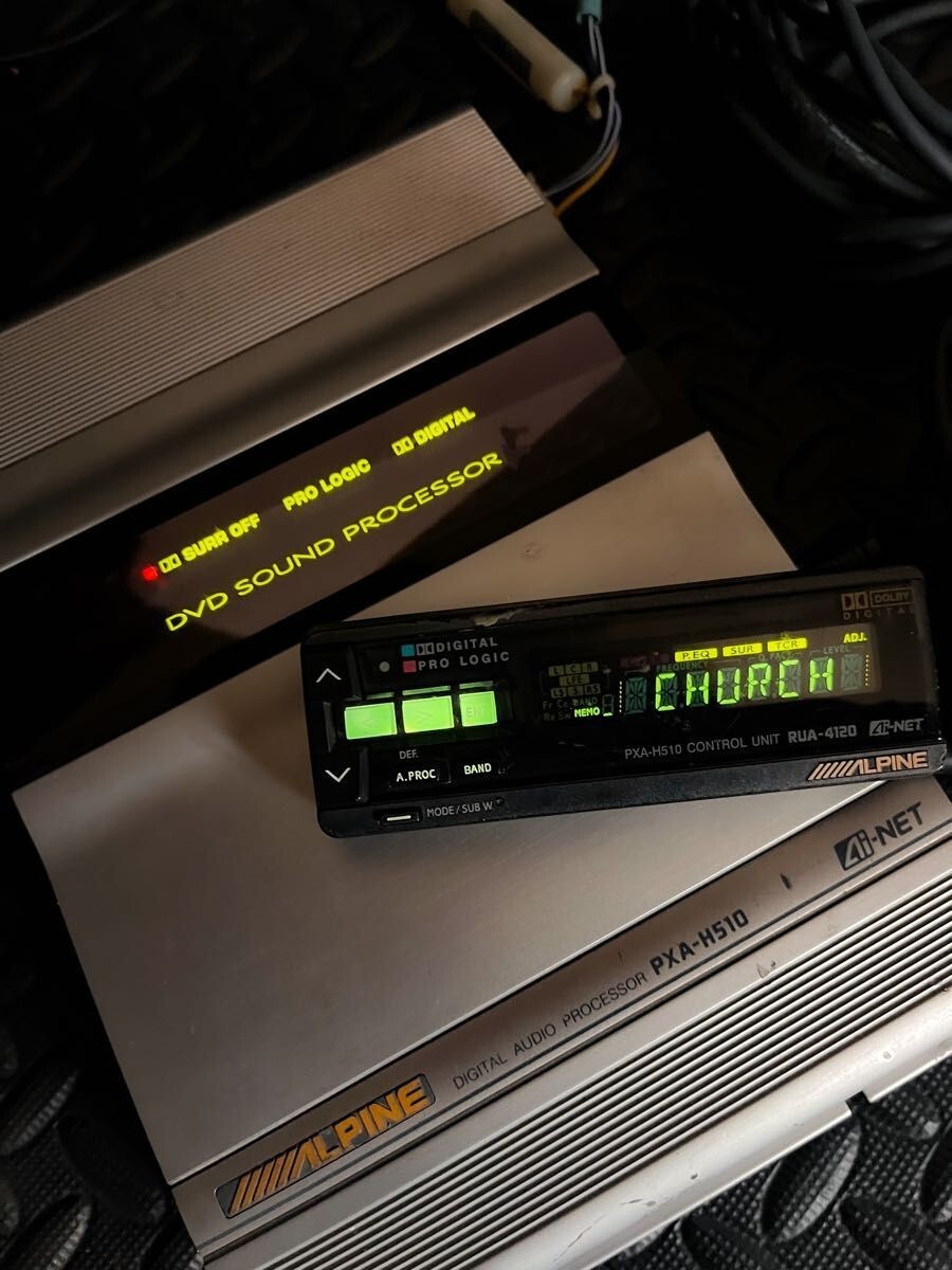 Alpine PXA-H510 Car Audio Unit KCA-410C ORION CS100.2 Sound