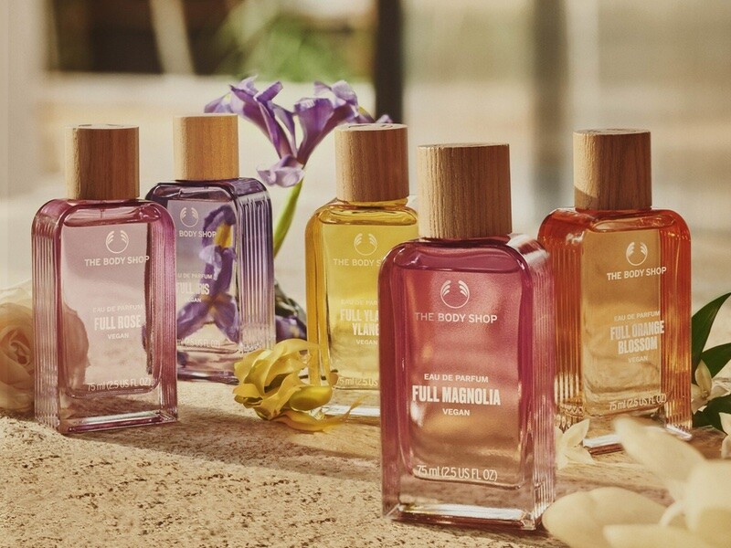 THE BODY SHOP FULL MAGNOLIA ORANGE BLOSSOM IRIS YLANG YLANG PERFUME EDP  PARFUM