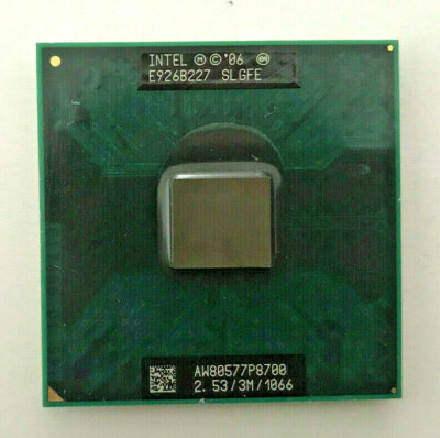 INTEL Core 2 Duo P8700 SLGFE MOBILE - 2,53GHz/3M/1066 - Sockel BGA479/PGA47 #149