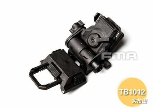 Support Casque Pour Vision Nocturne FMA Tactical L4G24 - Montage Plastique Réglable, Compatible TB1012