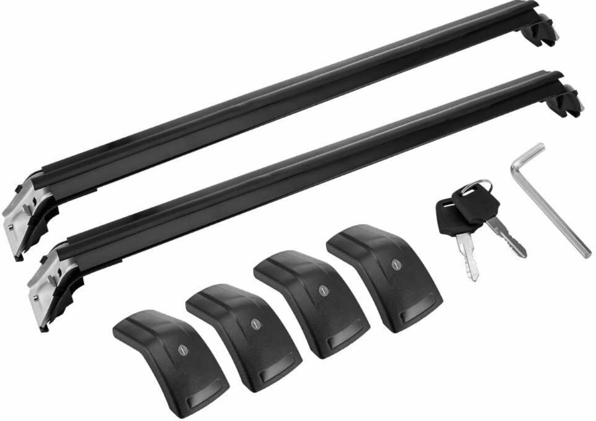 Roof Rail Rack Cross Bar Crossbar Fit for SsangYong Rexton 20182024 eBay