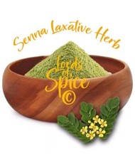 Organic Senna Leaf Powder - Natural Digestive Support Herbal Laxative USA
