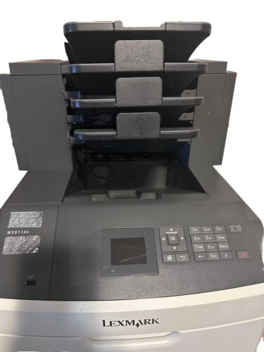 Lexmark MS811DN Laser Printer Dual Tray plus mailbox bin - Picture 4 of 24