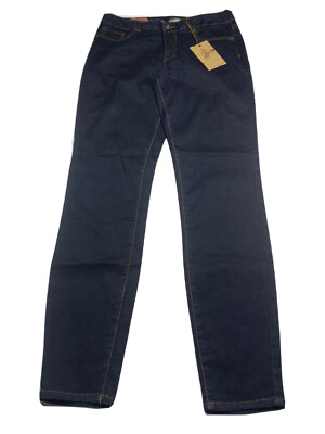 NWT ABS Allen Schwartz Womens Mid Rise Skinny Dark Wash Denim Jeans Size 29