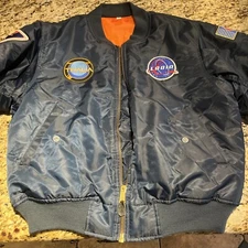 Rothco Logic Incredible True Story Tour Bomber Jacket Flyers  MA-1  Mens Medium