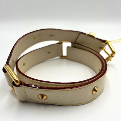 LOUIS VUITTON M6870W Suhali Ceinture-Suhalira belt Suhari leather Blanc White LOUIS VUITTON M6870W Suhali Ceinture Suhalira belt Suhari  main image 4
