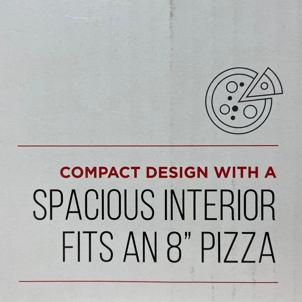 Horno para hornear en encimera Chefman asar 4 rebanadas tostado tostado y más nuevo en caja Foto 2 de 4