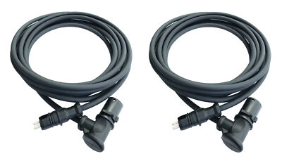 2x 10 ft ABS Sensor 90 Degree Extension Cable Harness Replaces S449 713 030 0