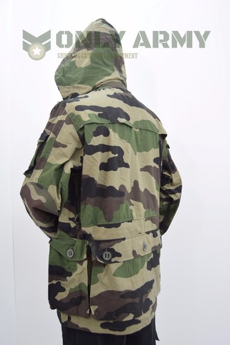 French Army CCE Camo Jacket Smock Woodland Ripstop HIGH QUALITY Felin T4 / F4 - Picture 6 of 12
