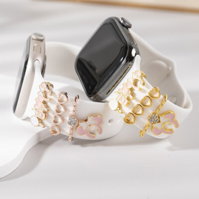 Charm Bracelet Cute Apple Watch Bands Bracelet Silicone Band