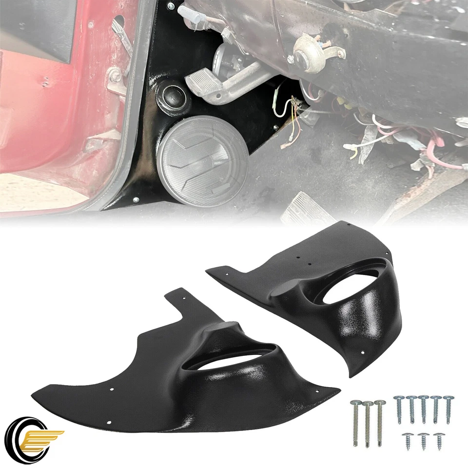 Speaker Kick Panels For 73-87 Chevy GMC Pickup Truck Jimmy Blazer Suburban - Image 2 of 4