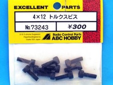Abc Hobby 73243 Torx Screws 4x12mm (10) Modeling