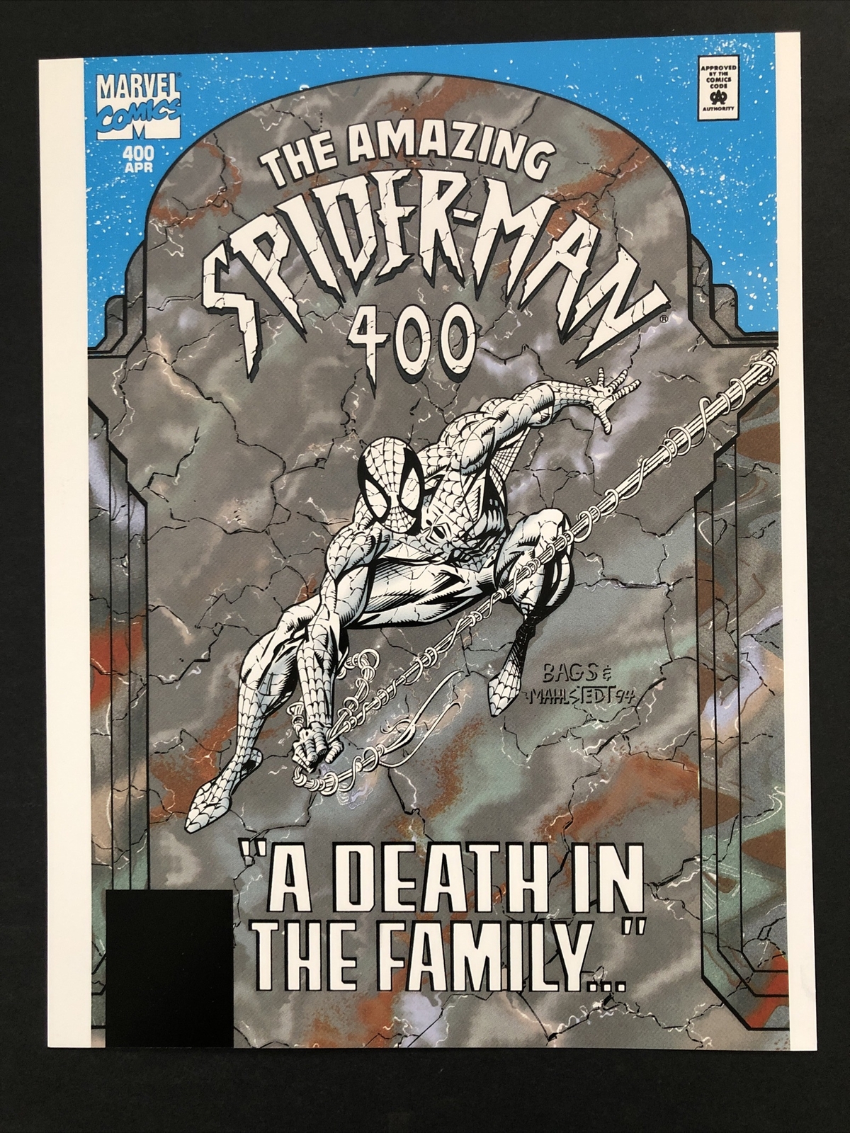 The Amazing Spider-Man 400 Marvel Comic Book Cover Poster 9x11.5