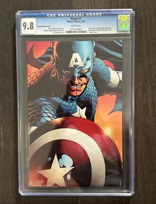 SIEGE # 1 CGC 9.8 Connect / Quesada Variant Cover / Marvel Comics 2010