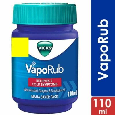 4 x 110ml Vicks VapoRub Vapour Rub Erkältung Kopfschmerzen A
